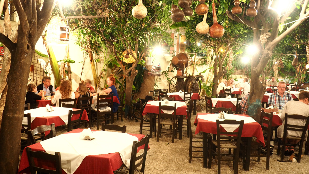 Arokaria Restaurant Platanias Chania